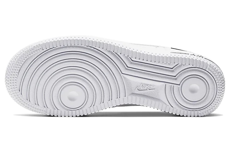 Кеды Nike Air Force 1 Lv8 3 (бело-черные) — Белыйчёрный — фото 12