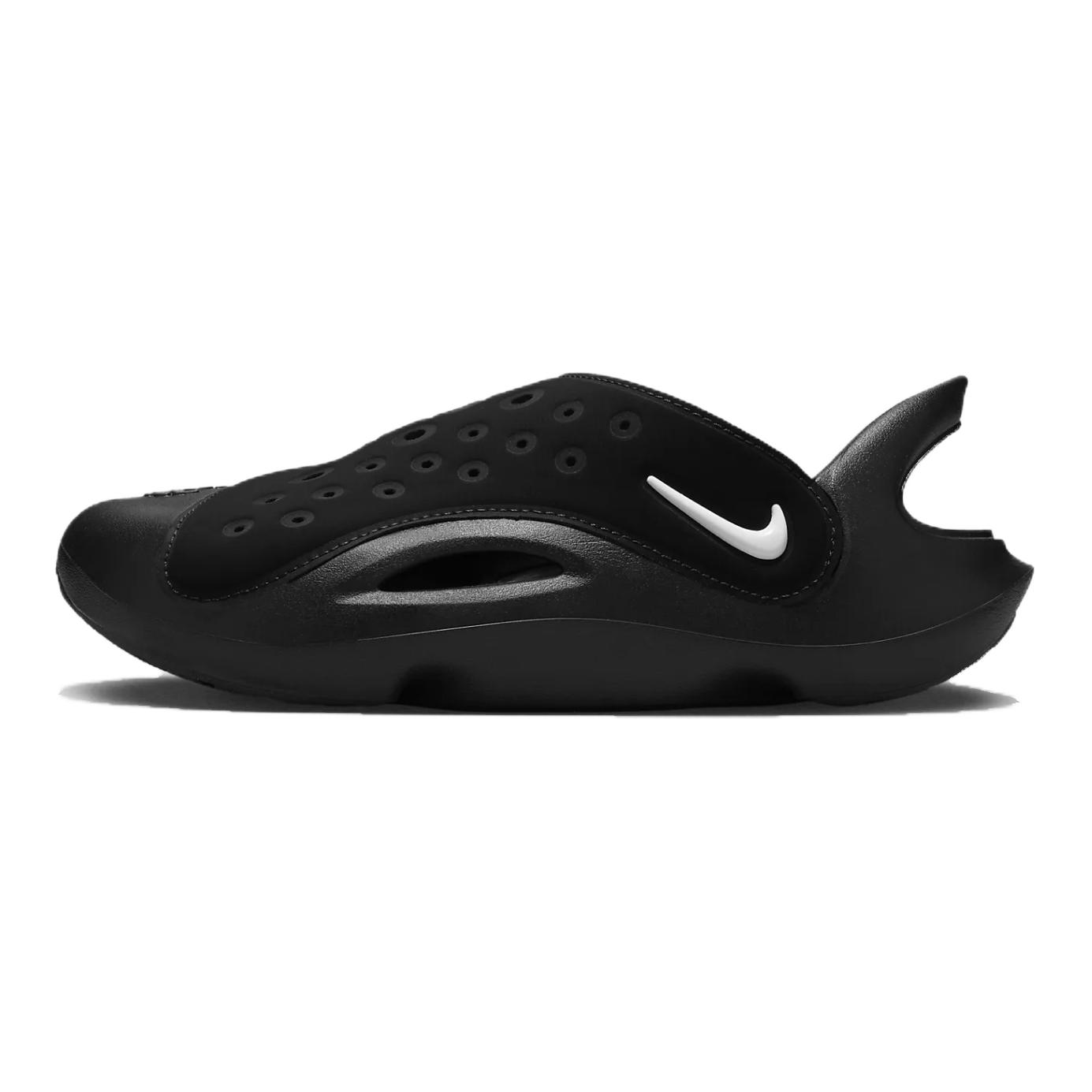Сандалии Nike Aqua Rift (черно-бело-серые)