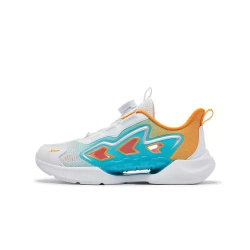 Xtep Hydrogen Wind 8.0 frame is light, breathable, refreshing and not stuffy, body test, low-top running shoes, Xtep white bay blue, youth