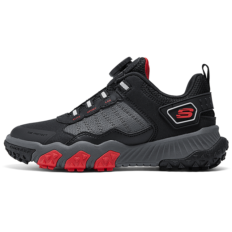 Кроссовки Skechers (черно-красные)
