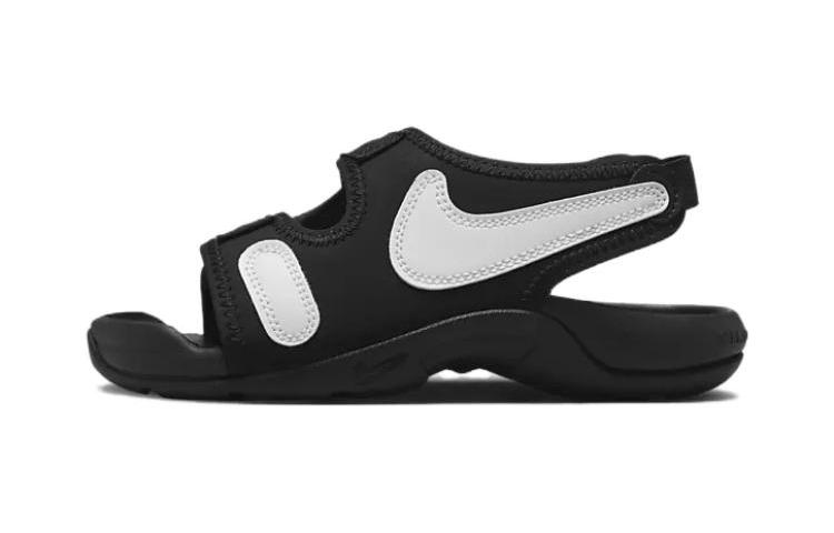 Детские сандалии Nike Nike Sunray Adjust 6 PS (черно-белые)