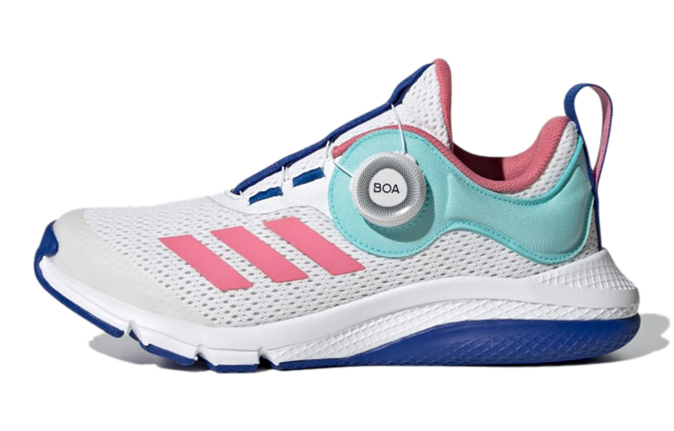 Детские кроссовки adidas Activeflex Boa K (бело-сине-розовые)