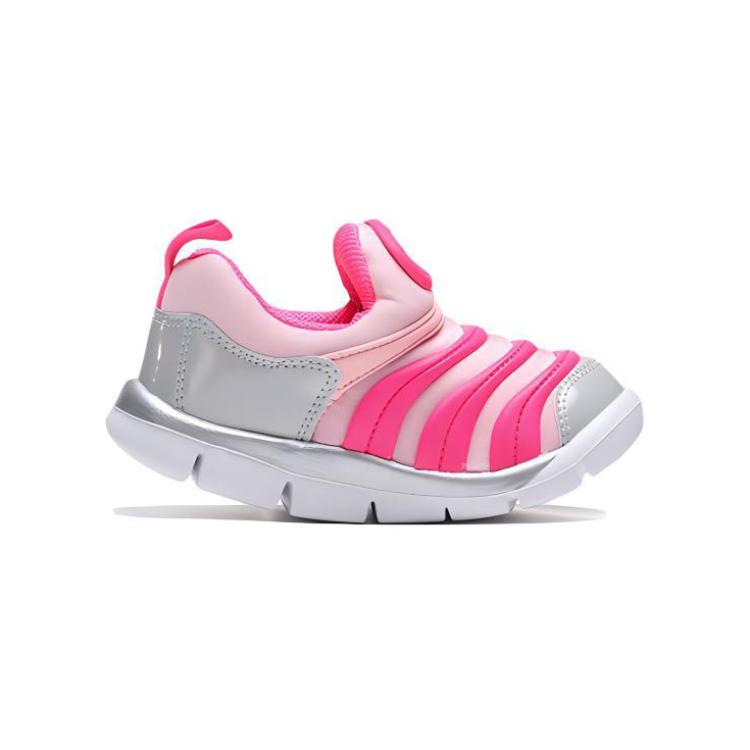 Детские кроссовки Nike Dynamo Free (розово-белые) — Розовыйбелый — фото 4