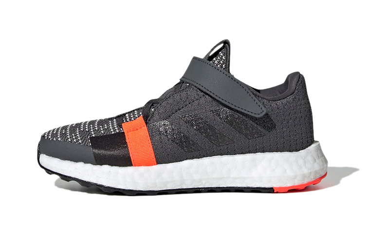 Детские кроссовки adidas Senseboost Go El C (серые)
