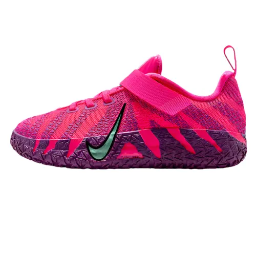 Nike Ja 3 Morant III Ja 3 Max Volume Fashionable and comfortable non-slip and wear-resistant low-top basketball shoes super pink/purple/black children's style
