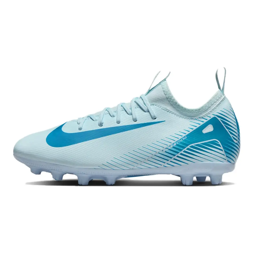 Nike Mercurial Vapor 16 Slip Resistant Abrasion Resistant Low top Kids' Soccer Shoes Blue Kids