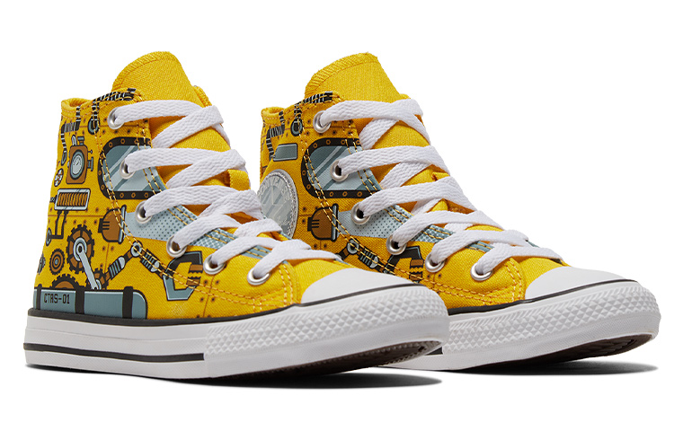Кеды Converse Chuck Taylor All Star (желтые) — фото 3