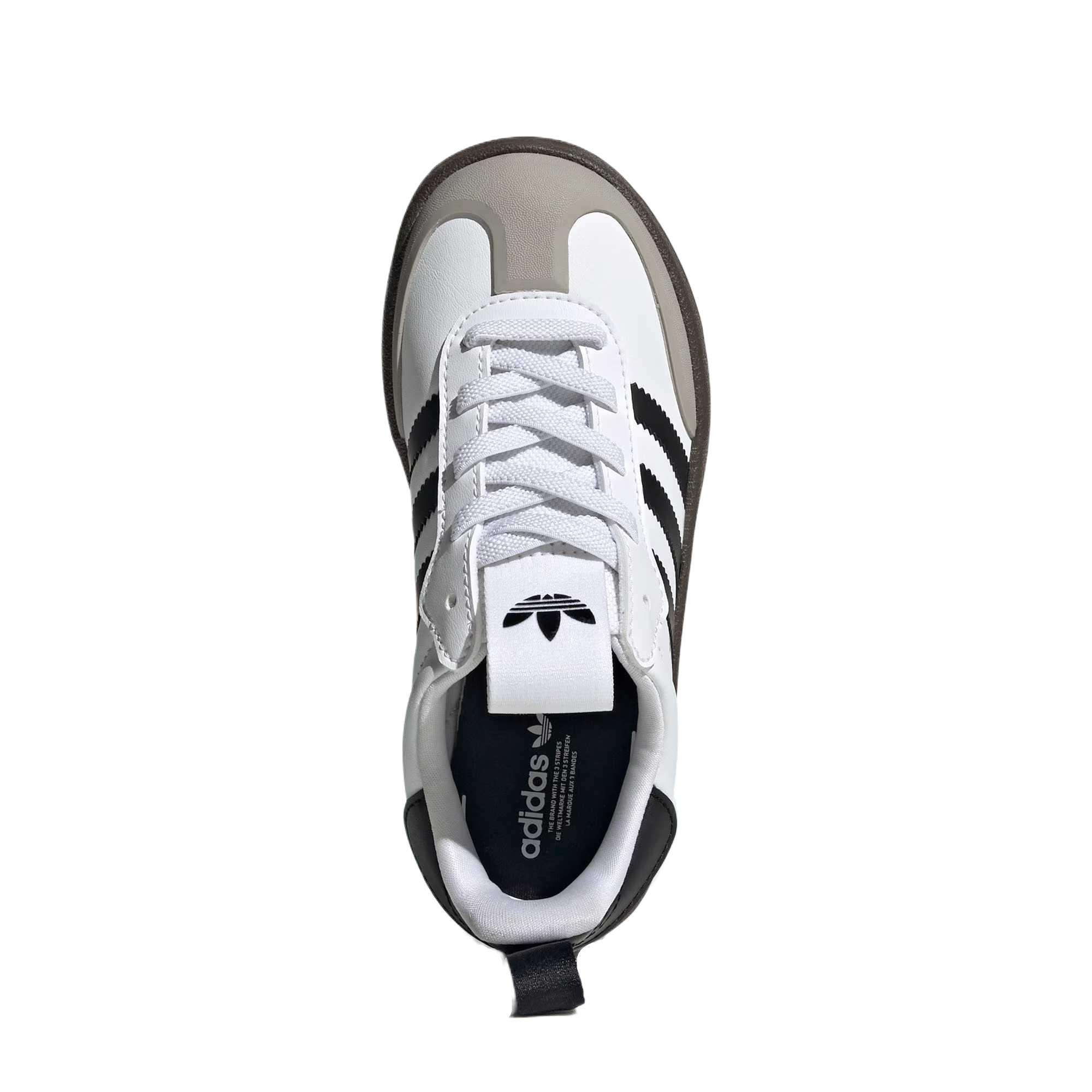 Кеды adidas AdiFOMSamba (черно-белые) — фото 4