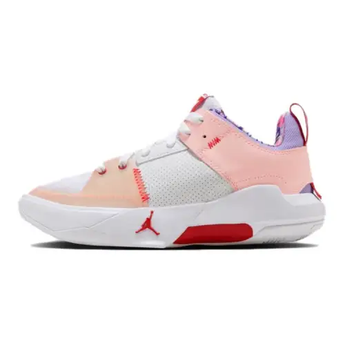 Jordan One Take 5 Basketball Shoes White Pink Purple Unisex