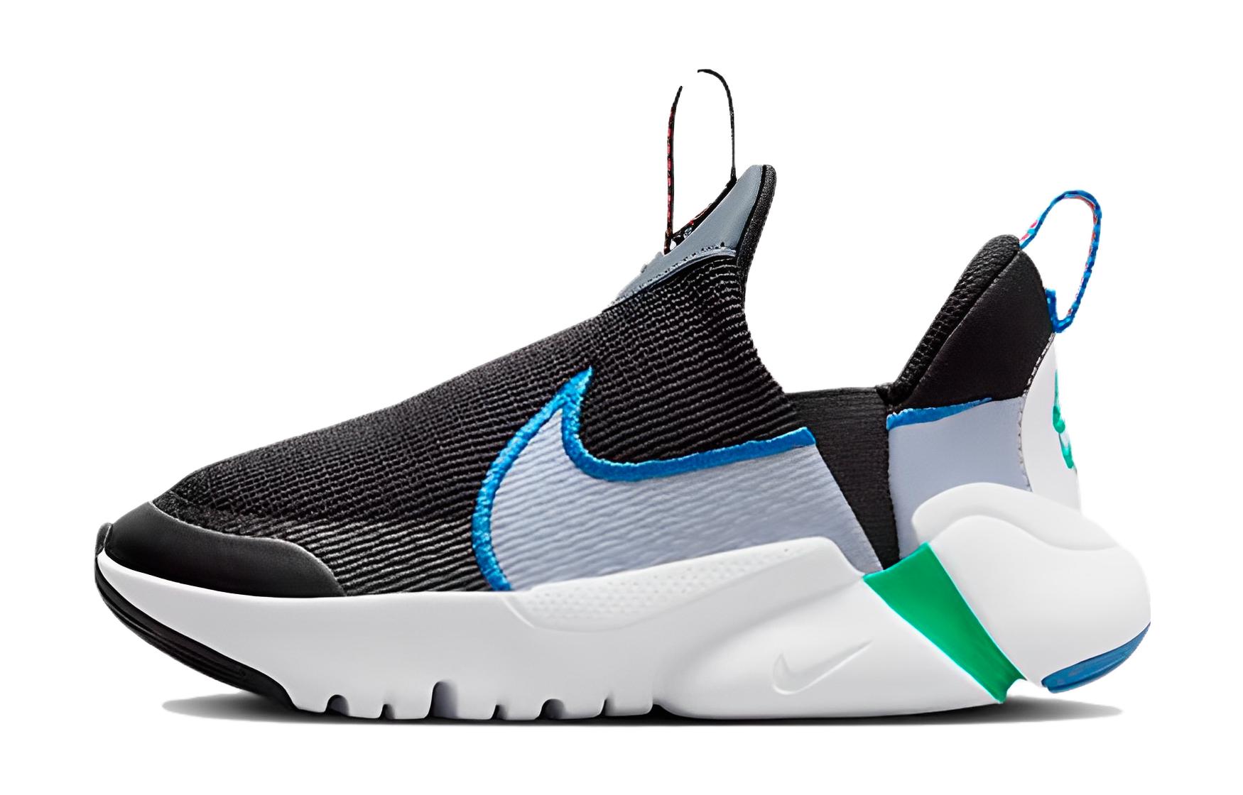 Детские кроссовки Nike Flex Plus 2 (черно-белые)