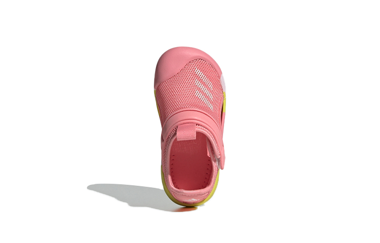 Детские кроссовки adidas Toddler (розово-желтые) — фото 6