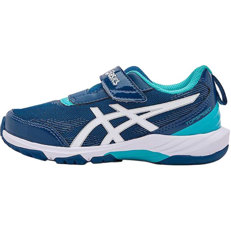 Детские кроссовки ASICS SUKU SUKU TOPSPEED MINI- ZERO 4 PRESCHOOL (сине-желтые)