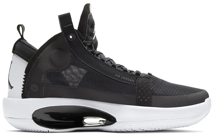 Баскетбольные кроссовки Jordan Air Jordan 34 GS (черно-белый) — Чёрныйбелый — фото 4