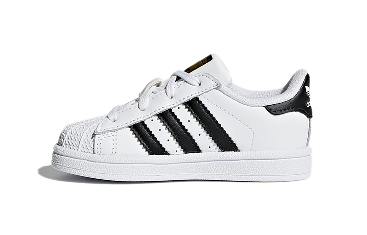 Кеды adidas originals Superstar (бело-черно-золотые)