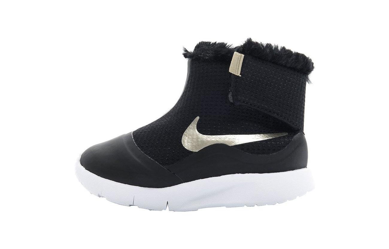 Детские ботинки Nike (черно-белые)