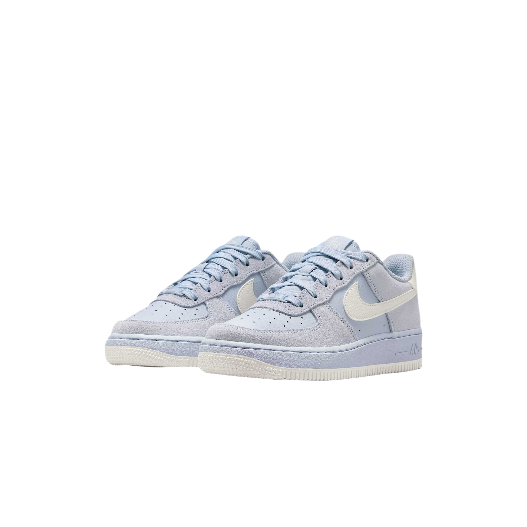 Кроссовки Nike Air Force 1 Lv8 2 (черно-белые) — 幻影/帆白 — фото 4