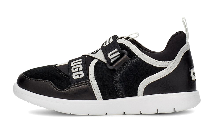 Кроссовки UGG Cloudlet Sneaker (черно-белые)