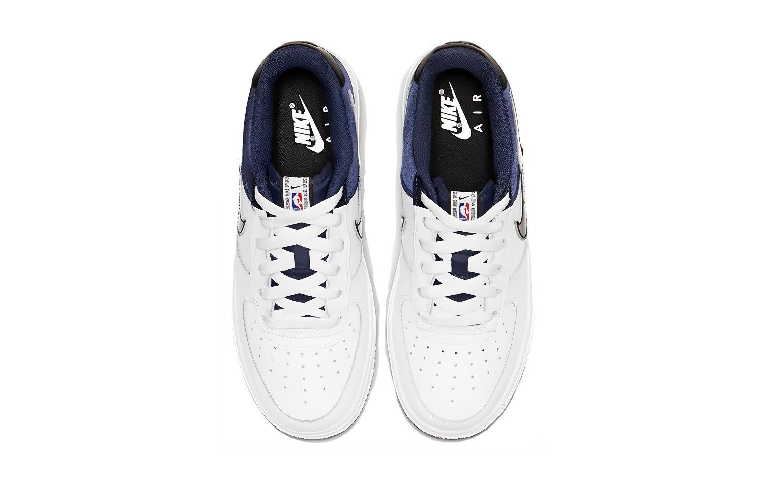 Кеды Nike NikeAir Force 1 GS (голубые) — Синий — фото 5