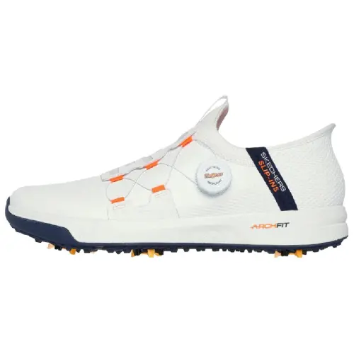 Skechers Go Golf Cushioning Abrasion Resistant Waterproof Low top Golf Shoes Men's White