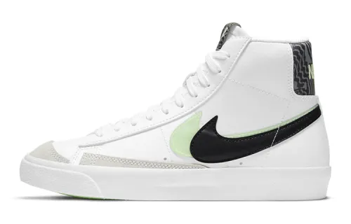 Nike Blazer Mid 77 SE GS Double Swoosh - White Vapor Green