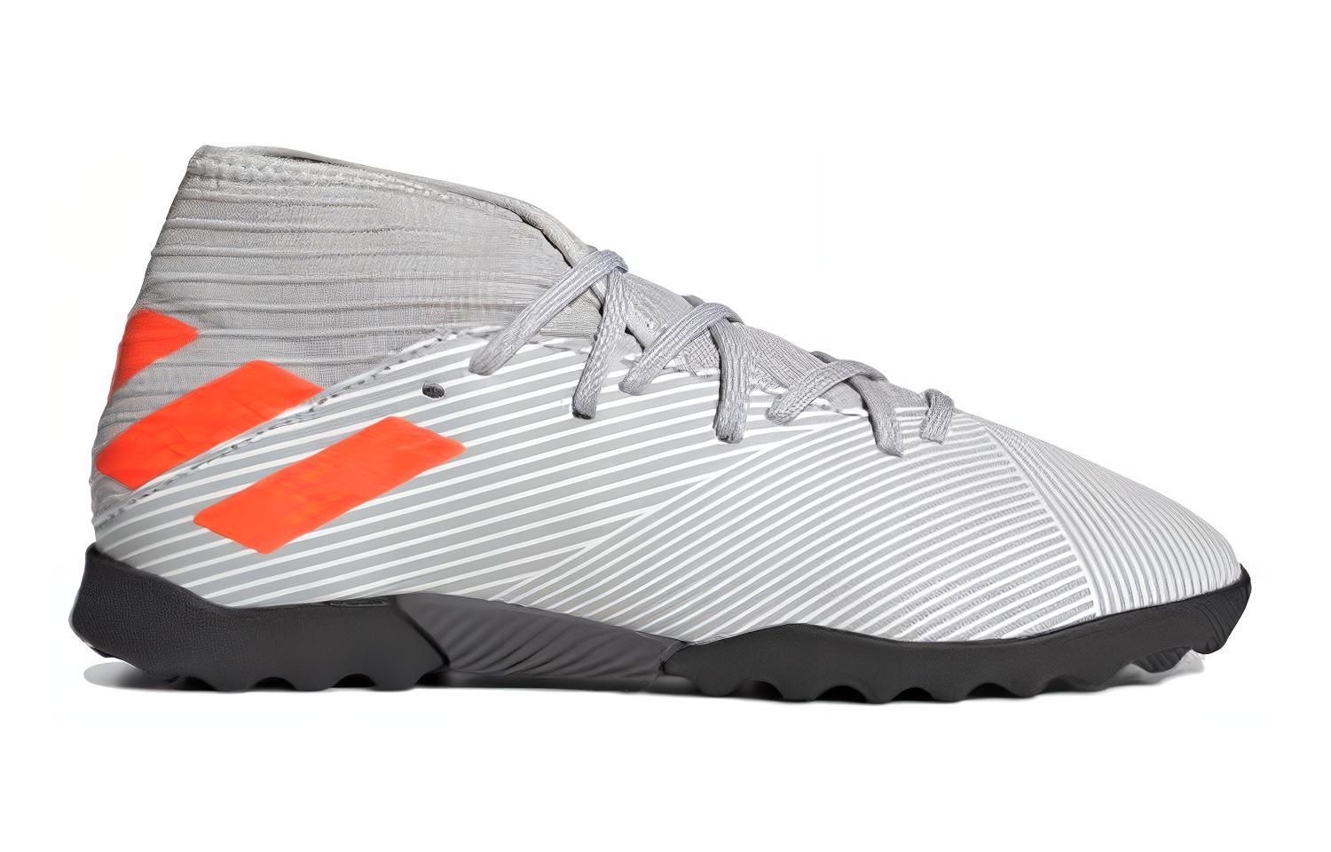 Детские бутсы adidas Nemeziz 19.3 TF J (серый) — фото 3