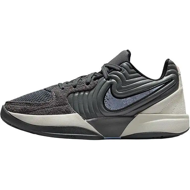 Nike Ja 2 Morant II, comfortable and durable GS low-top basketball shoes, gray, same style for men and women