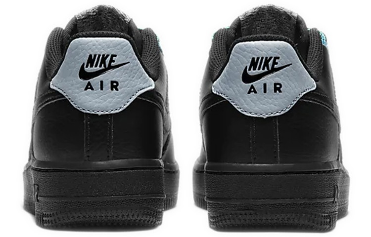 Кеды Nike Air Force 1 LV8 4 (черно-синий) — Чёрныйсиний — фото 4