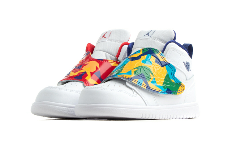 Детские кроссовки Jordan Sky 1 (белые) — фото 4