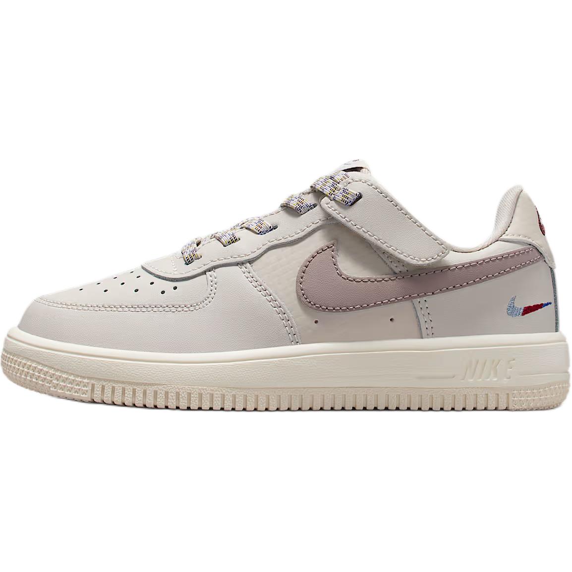 Детские кроссовки Nike Force 1 Low LV8 EasyOn (коричневые)