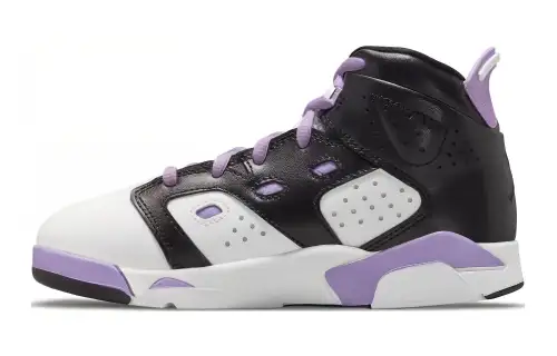 Jordan Ps6 High top Basketball Shoes Black White Purple Unisex