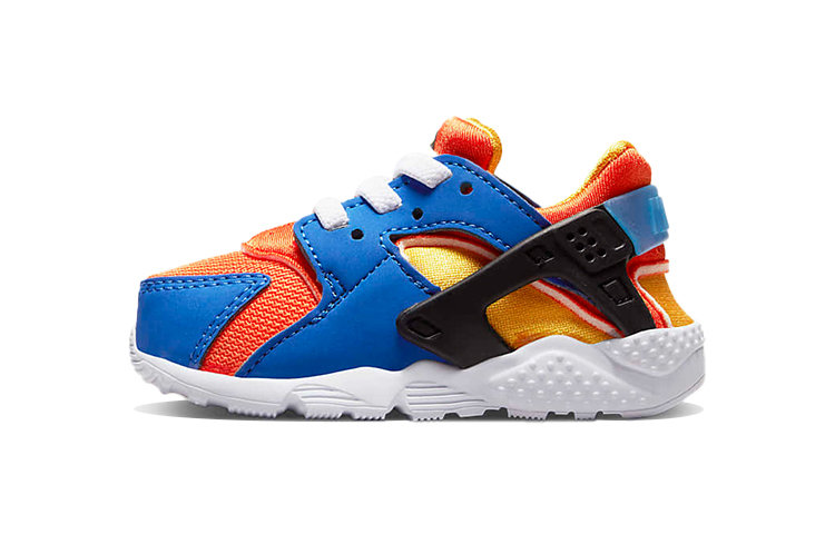 Кроссовки Nike Huarache Run (сине-оранжевые)