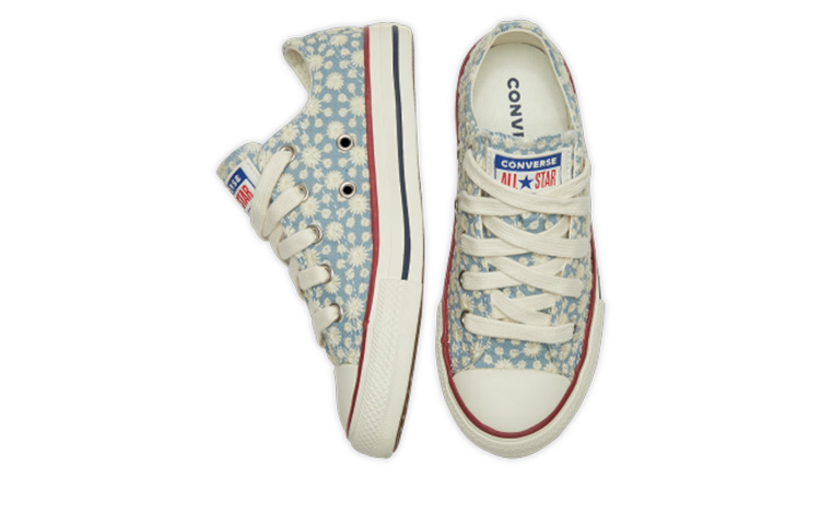 Детские кеды Converse Chuck Taylor All Star (сине-белые) — фото 5