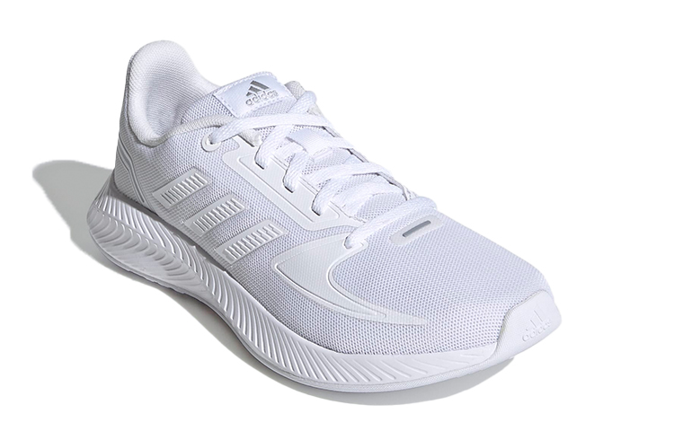 Детские кроссовки adidas neo Runfalcon 2.0 K (бело-серые) — Белый / серый — фото 4