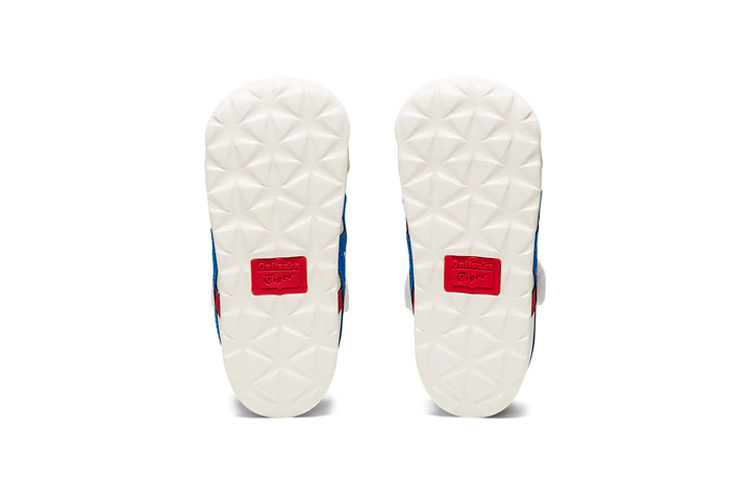 Детские кеды Onitsuka Tiger MEXICO 66 (сине-красно-белый) — фото 10