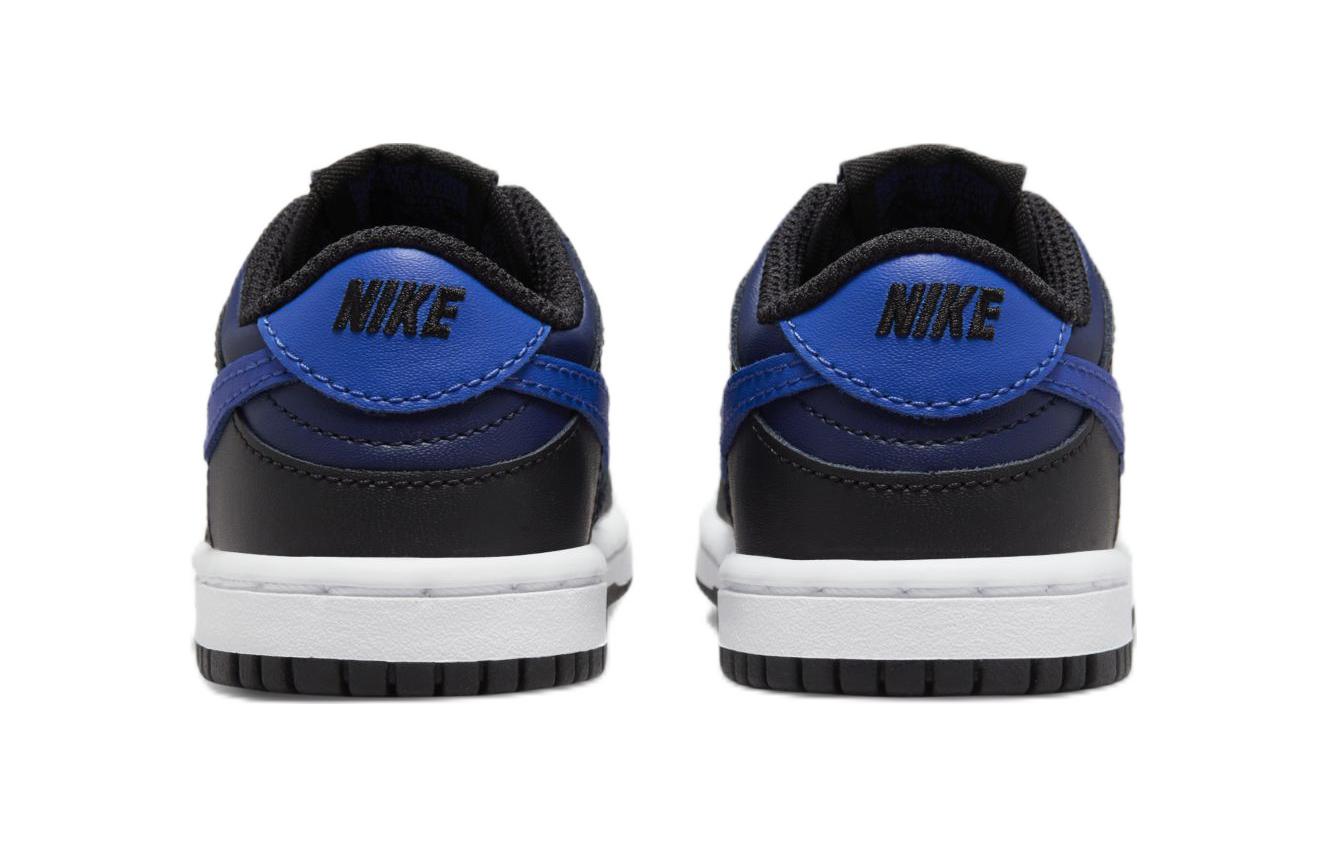 Детские кроссовки Nike Dunk (черно-синие) — фото 6