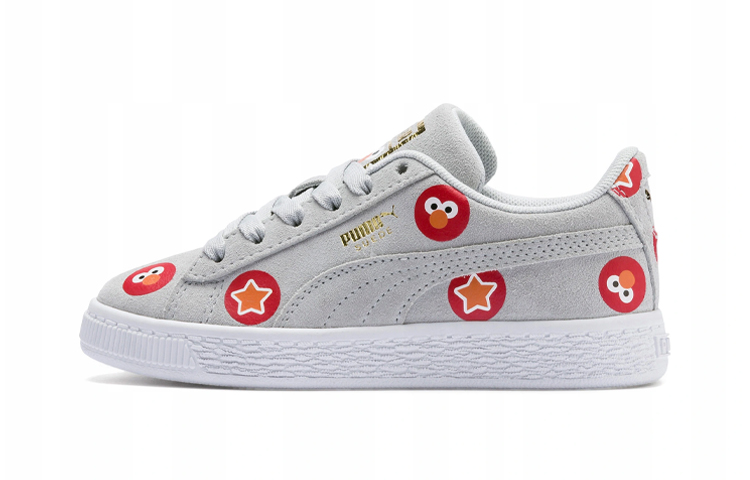 Кеды PUMA Suede 50 Suede Badge Ps (серые)