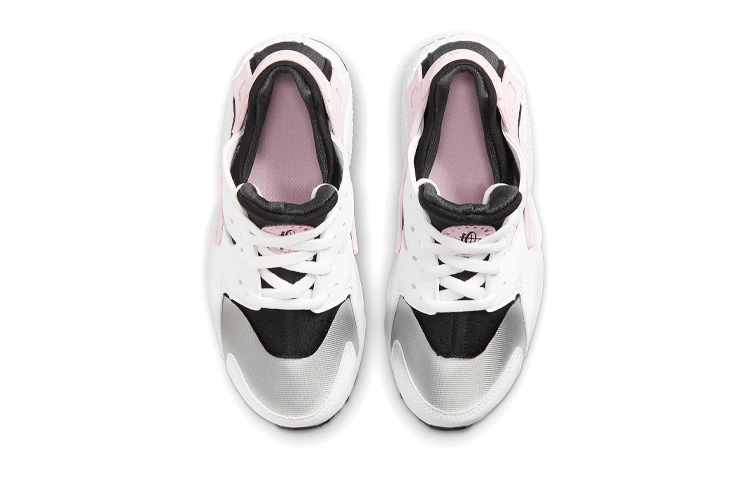 Детские кроссовки Nike Huarache Run (розово-черная) — фото 4
