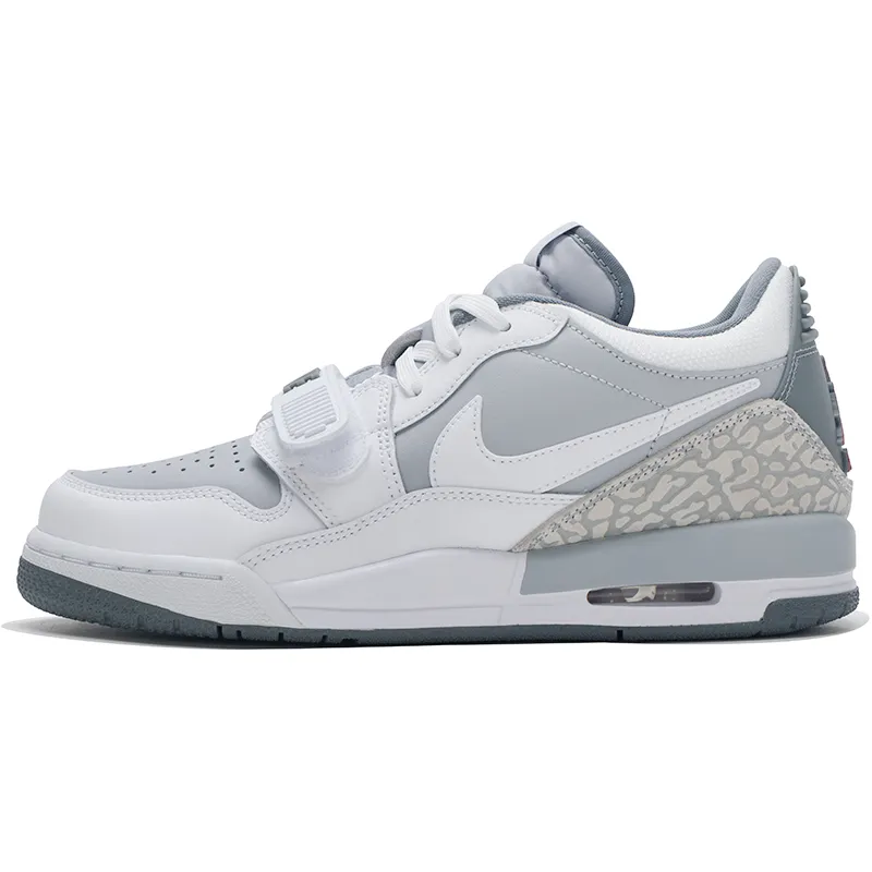 Jordan Air Jordan Legacy Low top Children's Basketball Shoes White Unisex