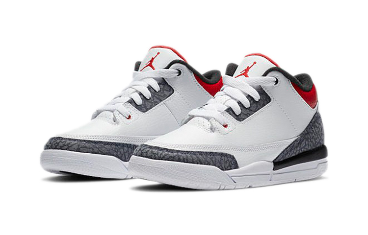 Детские кроссовки Jordan Air Jordan 3 SE-T (красный) — фото 4
