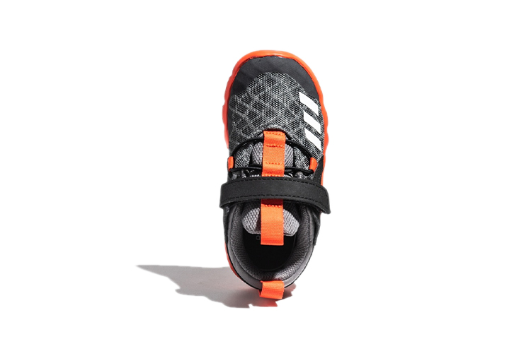 Детские кроссовки adidas Rapidaflex 2 El I (серые) — фото 7