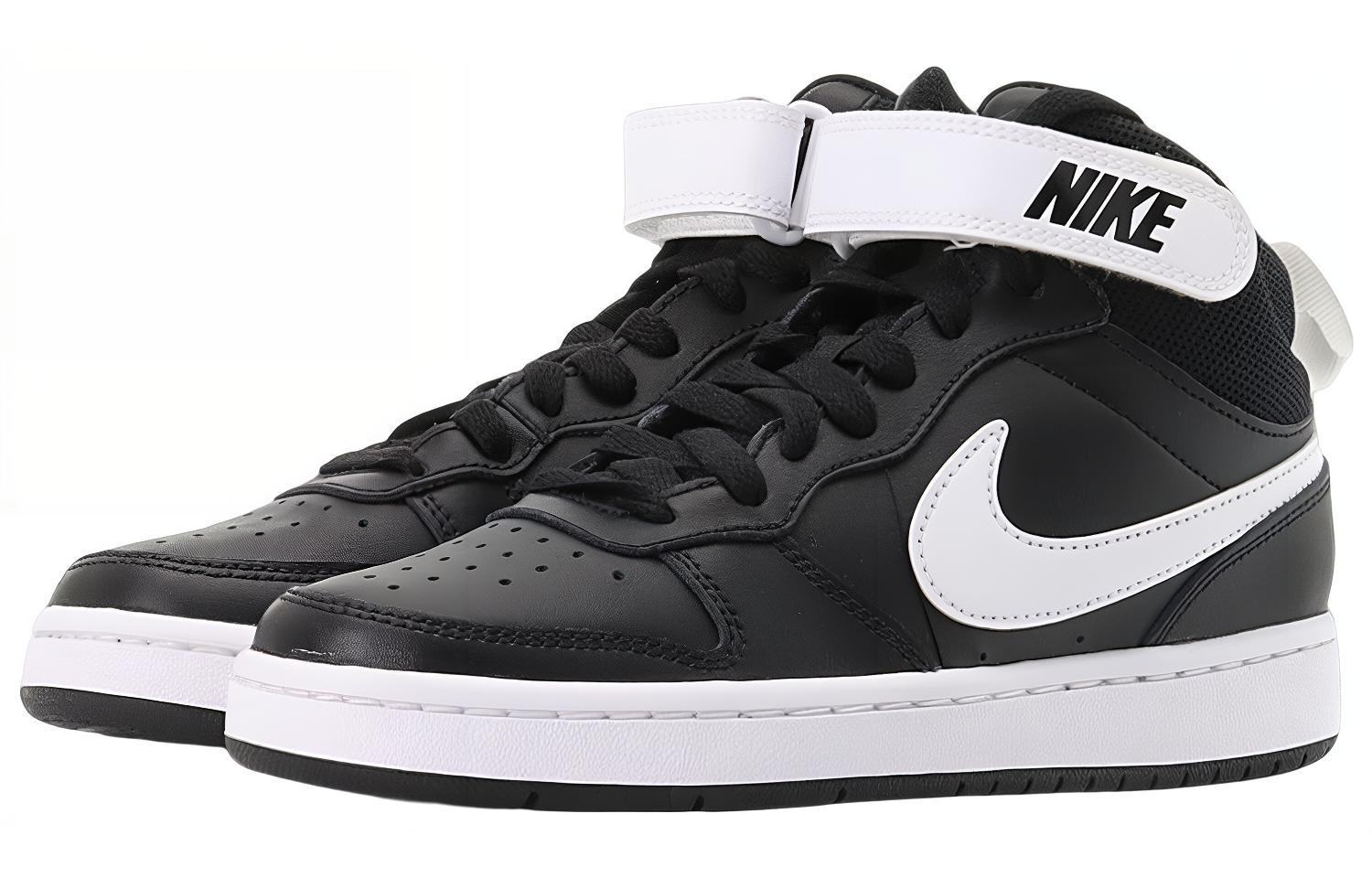 Кеды Nike NikeMid 2 GS (черно-белые) — фото 5