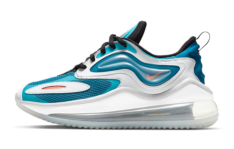 Nike Air Max Zephyr Cushioning Abrasion Resistant Low top Casual Shoes White Blue Unisex