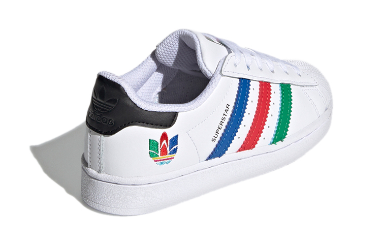 Кеды adidas SUPERSTAR (белые) — фото 6