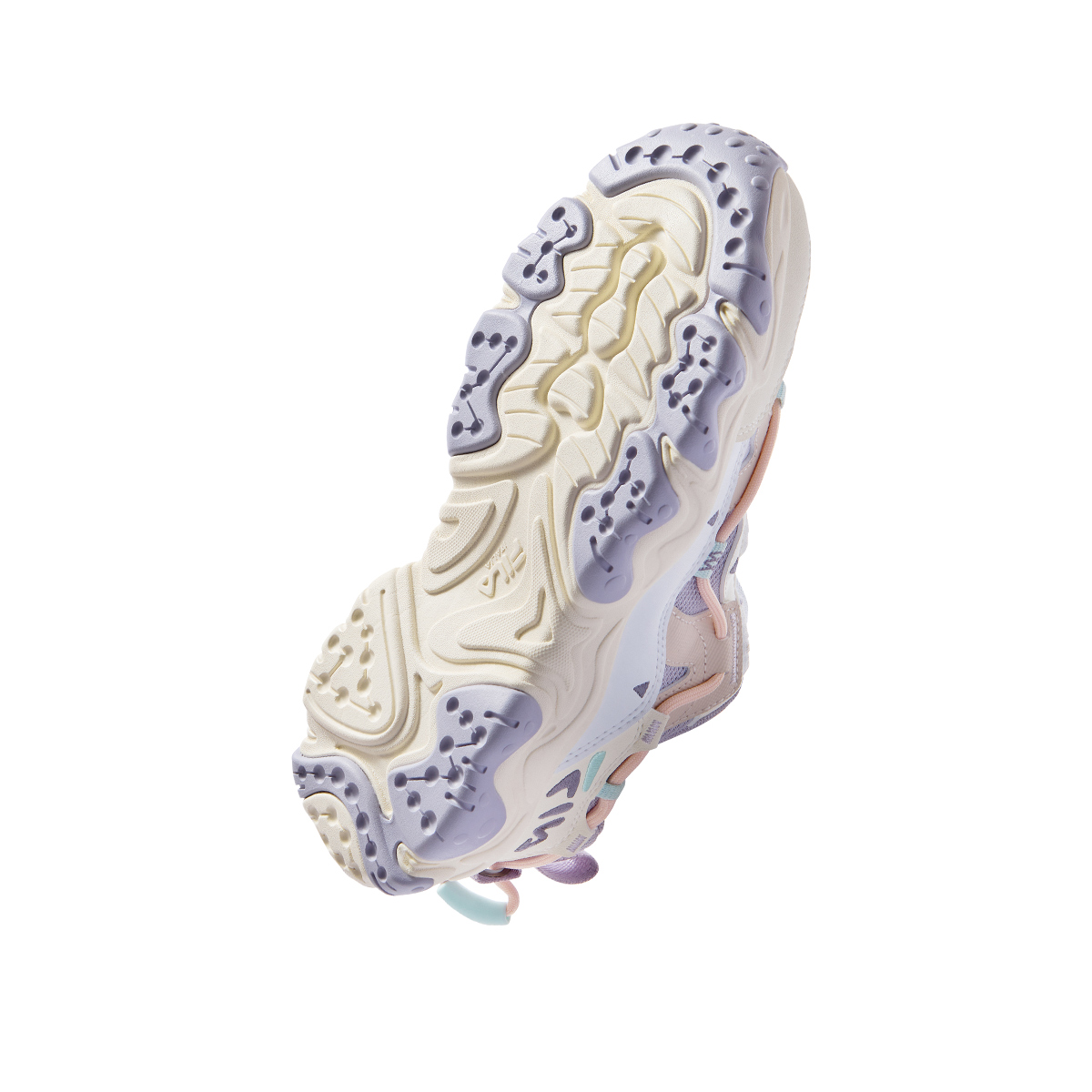Детские кроссовки Fila KIDSHeritage-FHT Fluid 5/5 (серые) — 阴霞紫/奶白 黑/太空银 黑/铁锈灰 福克斯顿灰蓝/月岩灰 — фото 6