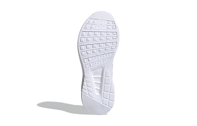 Детские кроссовки adidas neo Runfalcon 2.0 K (бело-серые) — Белый / серый — фото 7