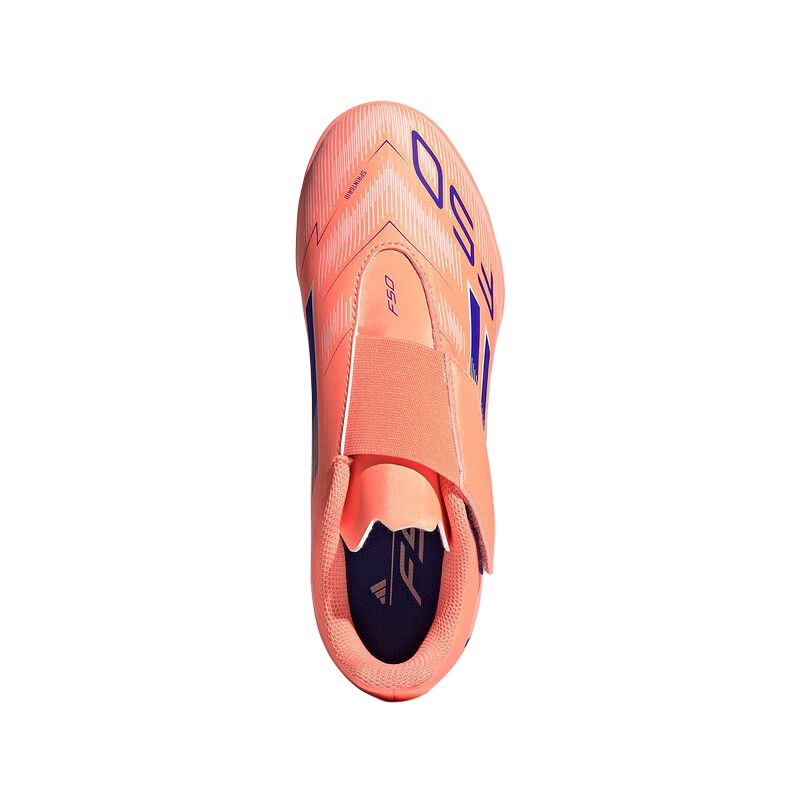 Детские бутсы adidas F50 CLUB VEL TF J (оранжевый) — фото 3