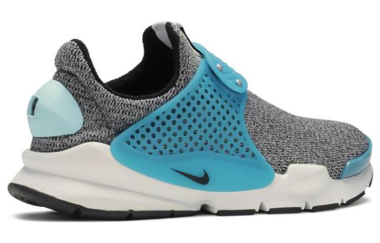 кроссовки Nike GS (черно-серые) — Серый / синий — фото 5