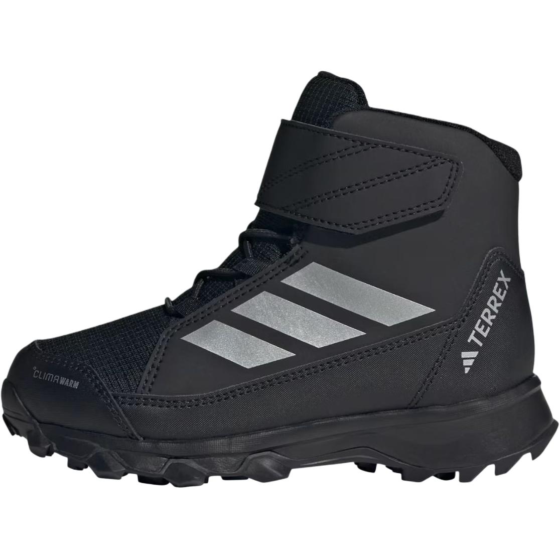 Детские ботинки adidas Terrex Snow CF Climawarm (черные)