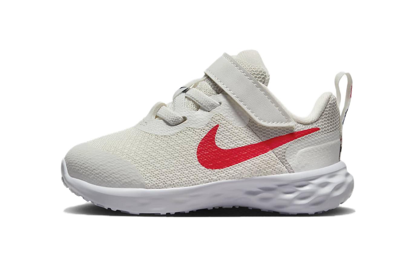 Детские кроссовки Nike Nike REVOLUTION 6 (серо-красные)