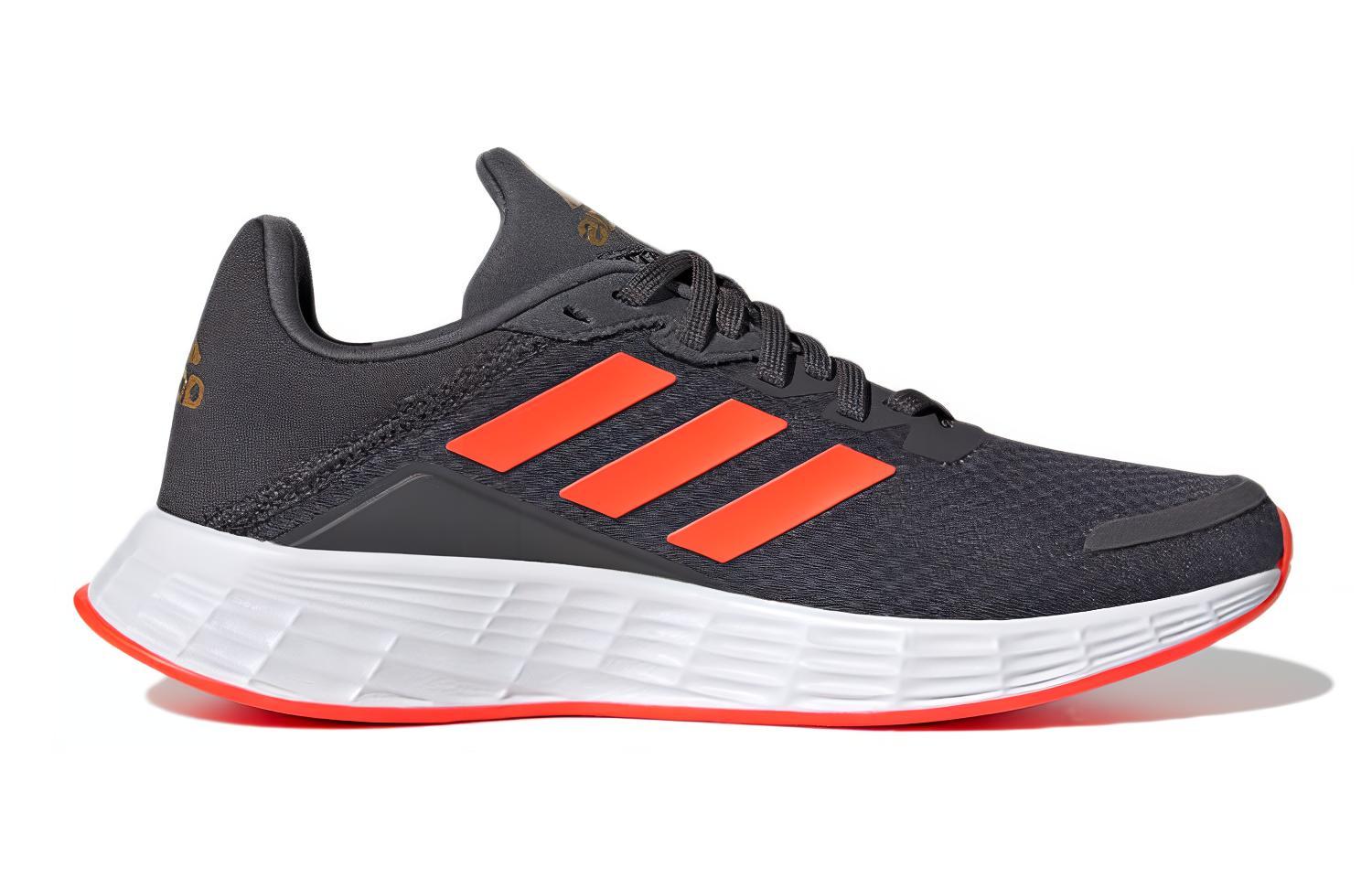 Детские кроссовки adidas Duramo Sl K (серо-красные) — фото 3